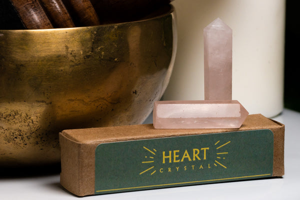 Heart Chakra Rose Quartz Crystals