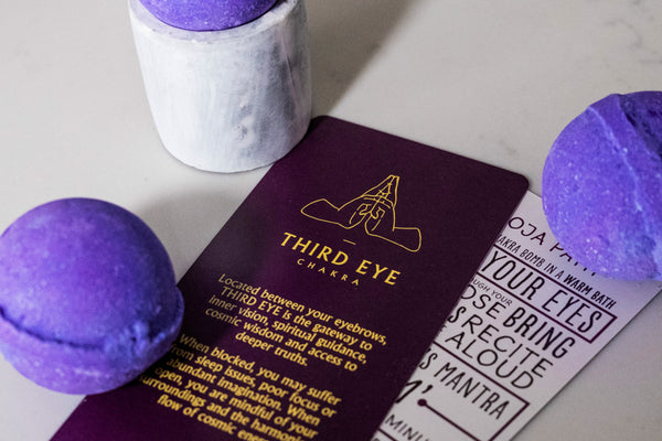 Third Eye Chakra Bath Bomb